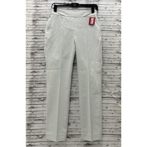 SPANX Slim Straight Pants Women's Petite XL Classic White